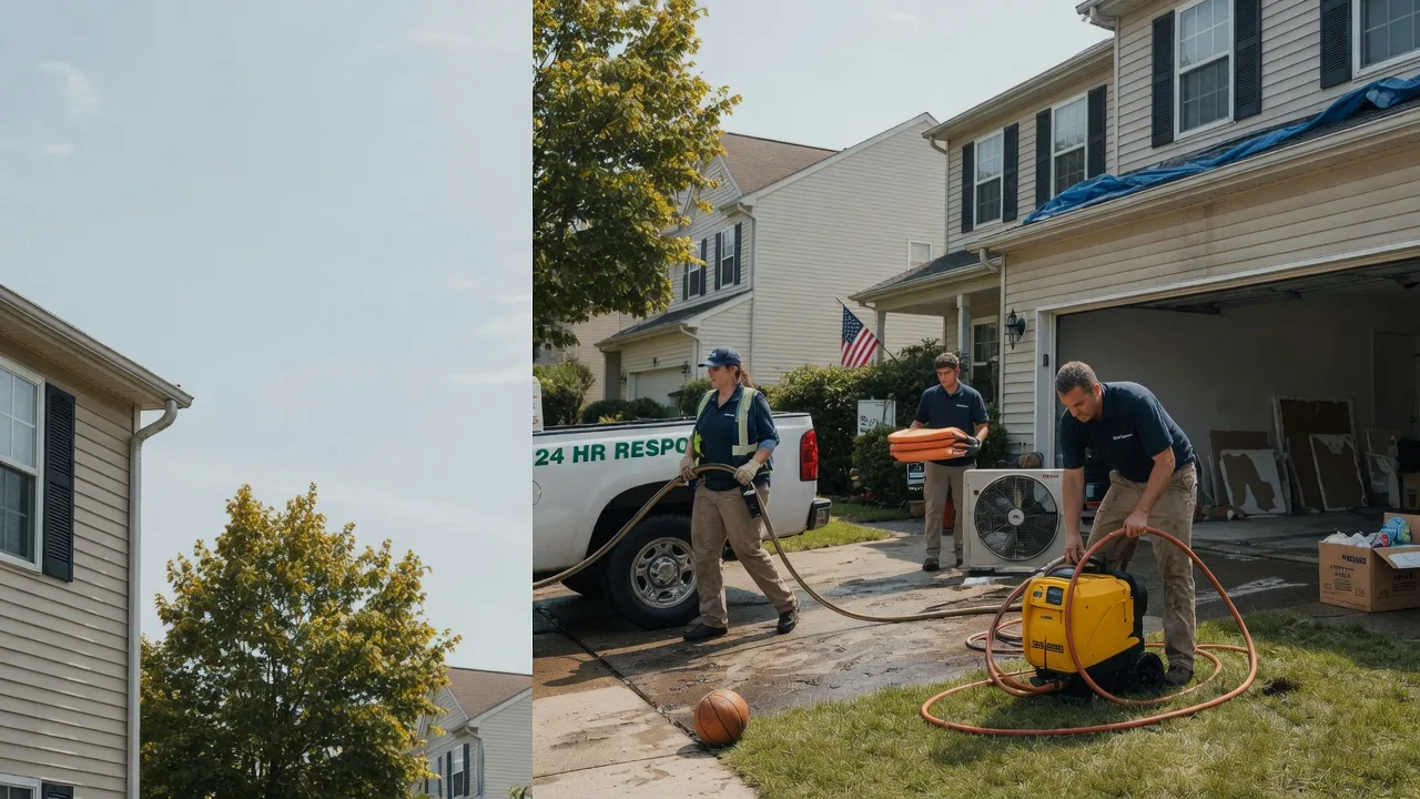 Emergency Water Damage Restoration in Easton, MD near me